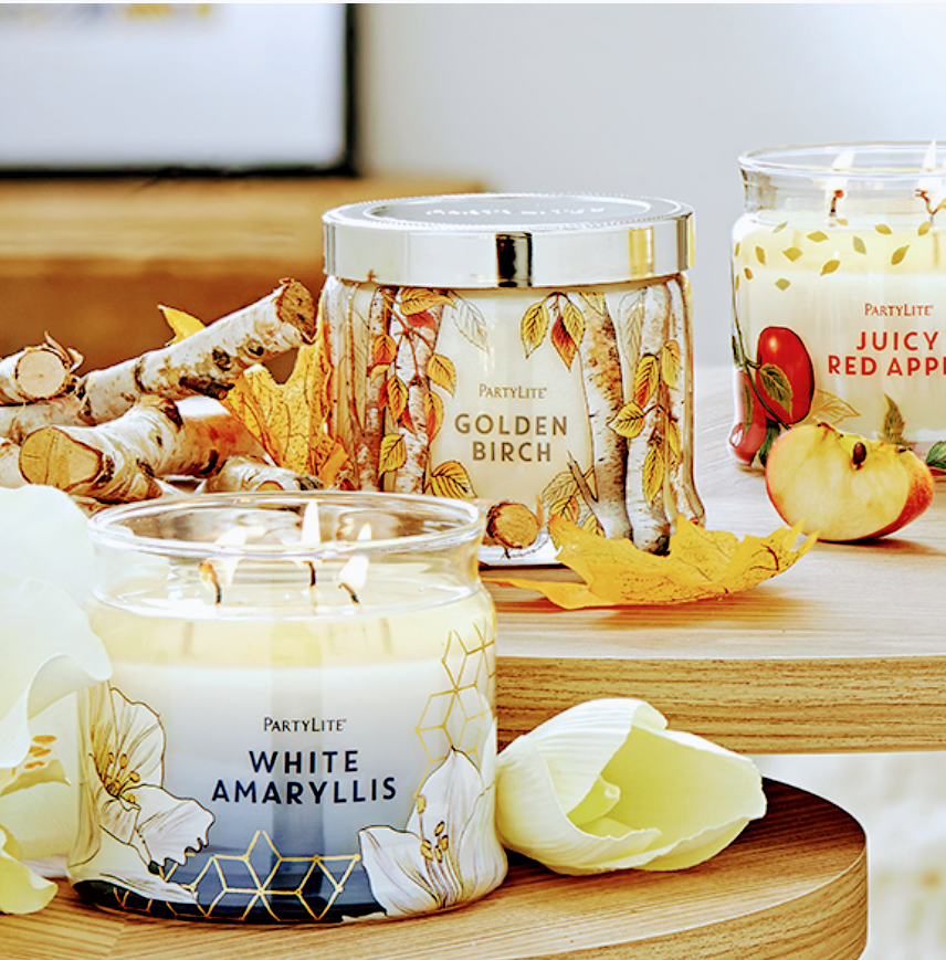 White Amaryllis 3-Wick Jar Candle