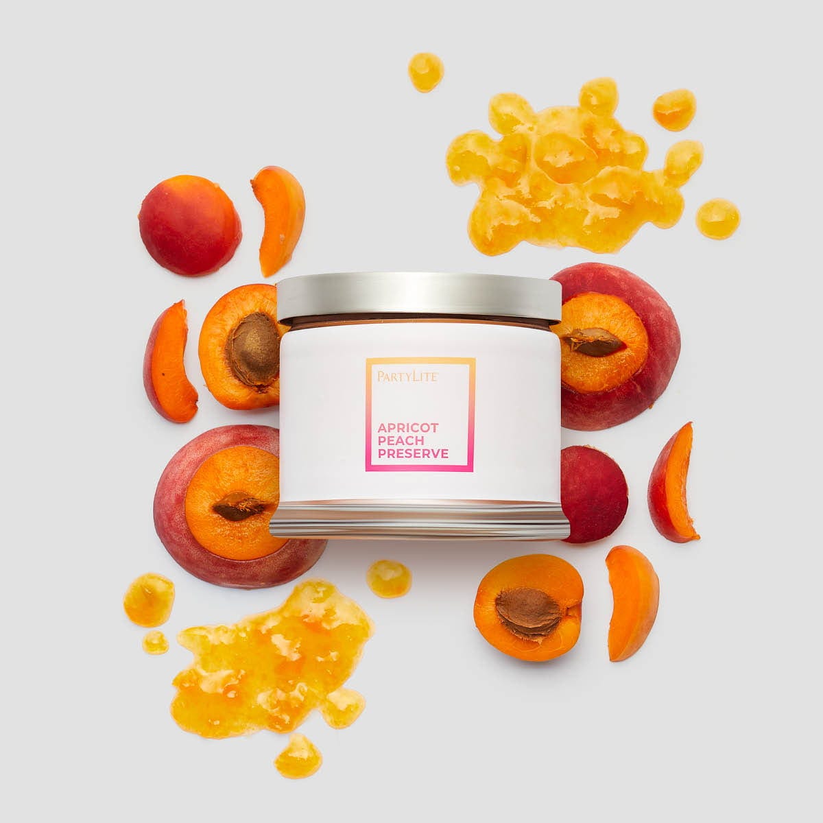 Apricot Peach Preserve 3-Wick Jar Candle