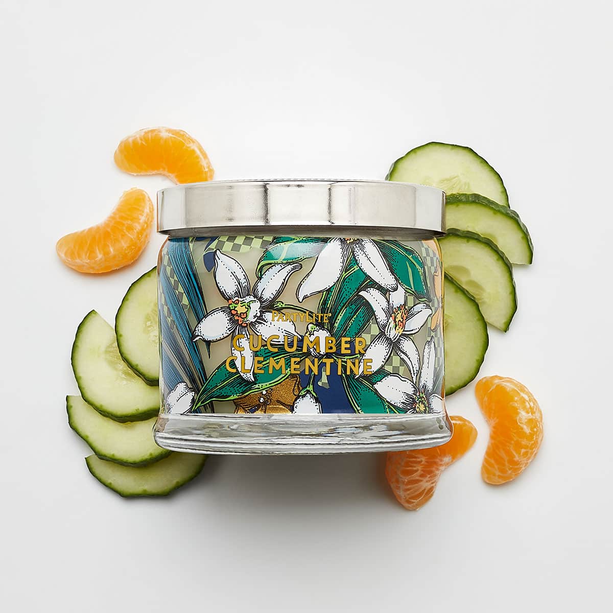 Cucumber Clementine 3-Wick Jar Candle