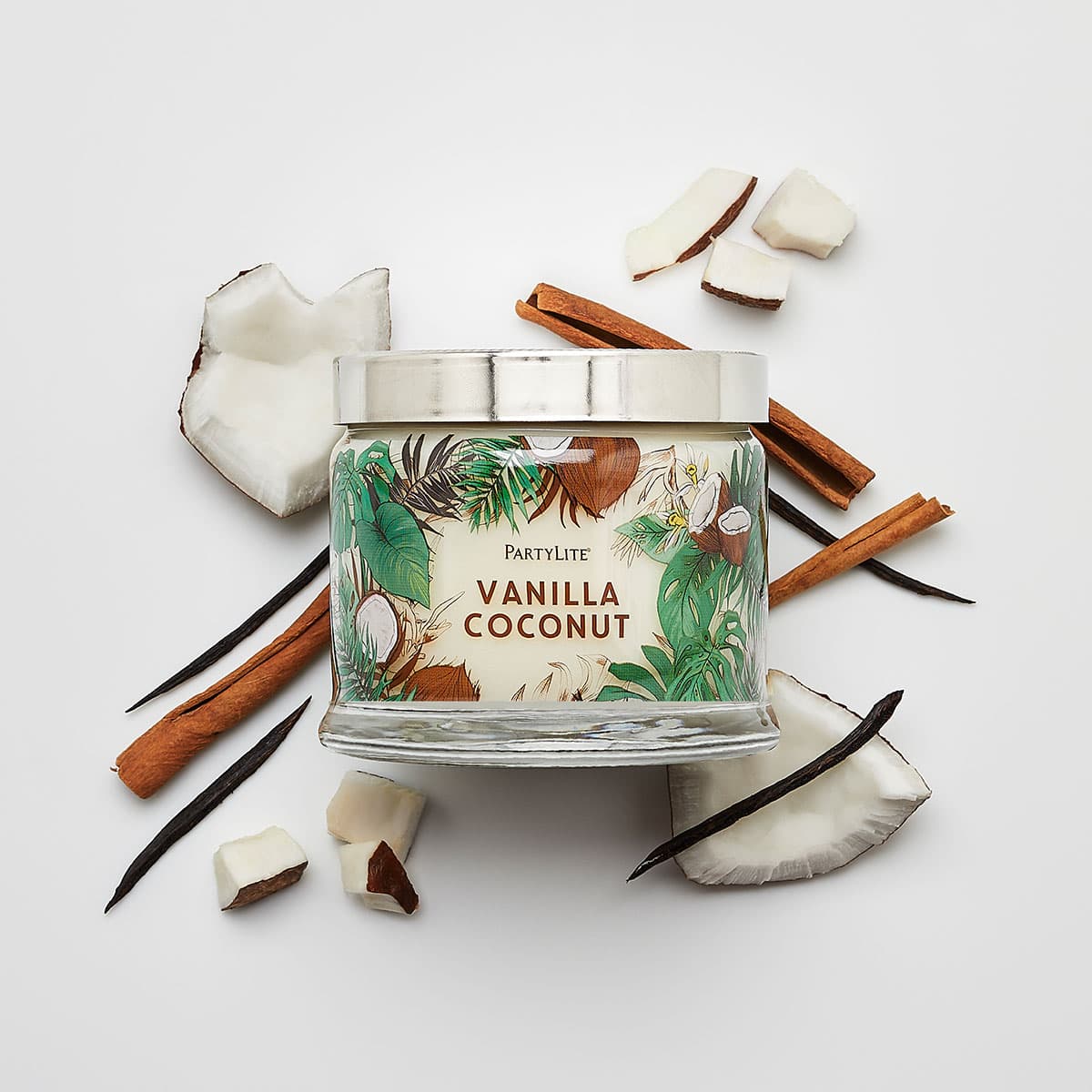 Vanilla Coconut 3-Wick Jar Candle