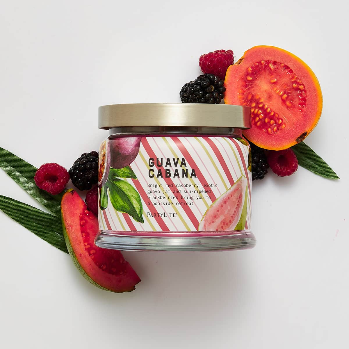 Guava Cabana 3-Wick Jar Candle