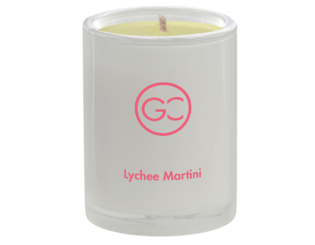 Lychee Martini Scented Mini Jar Soy Candle 16hr Burn