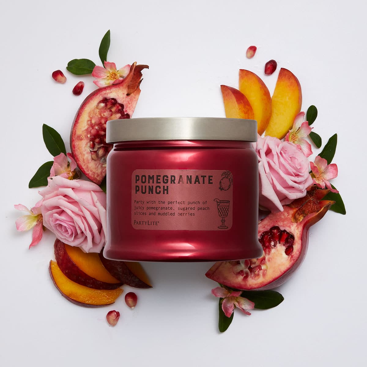Pomegranate Punch 3-Wick Jar Candle