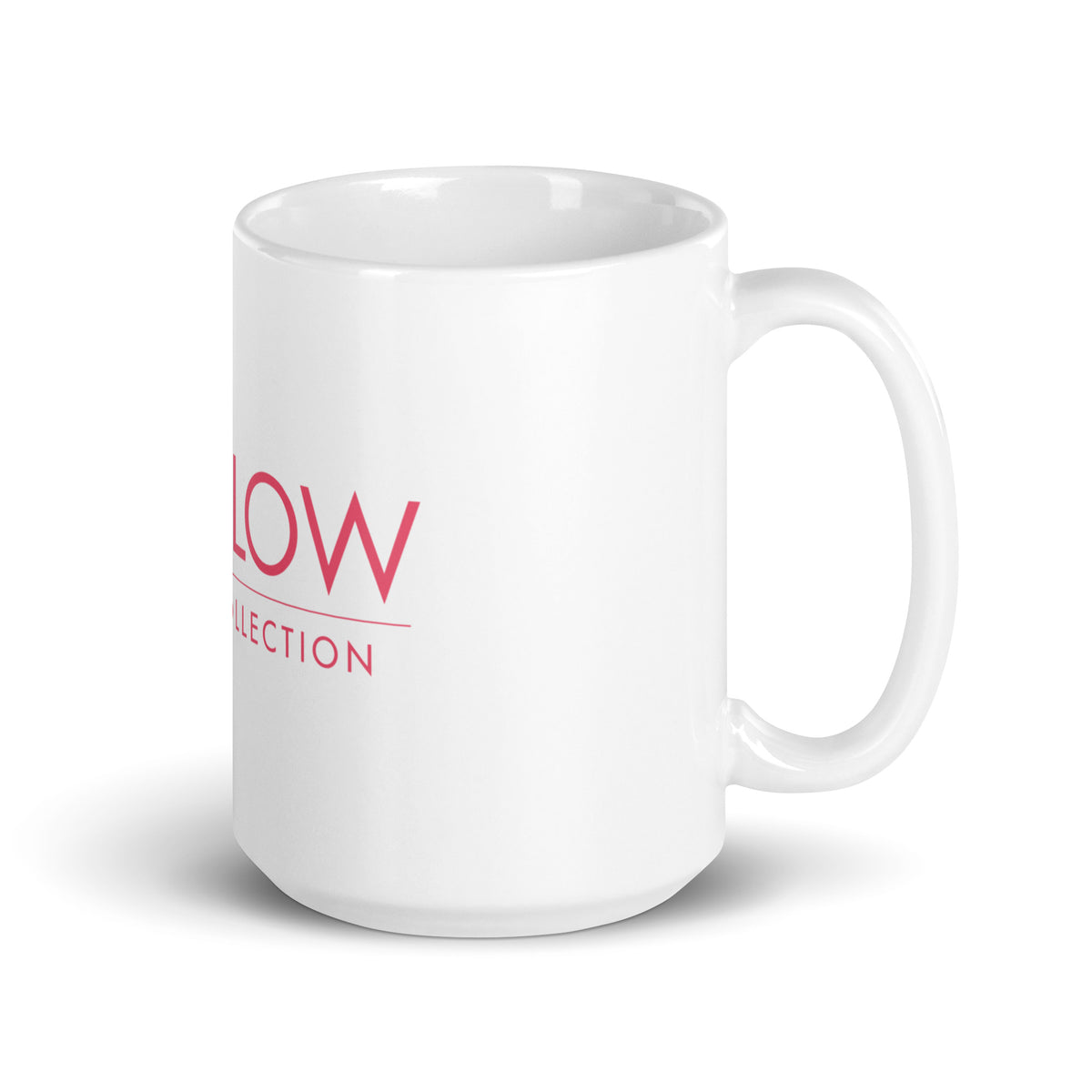 Glow Collection White glossy mug