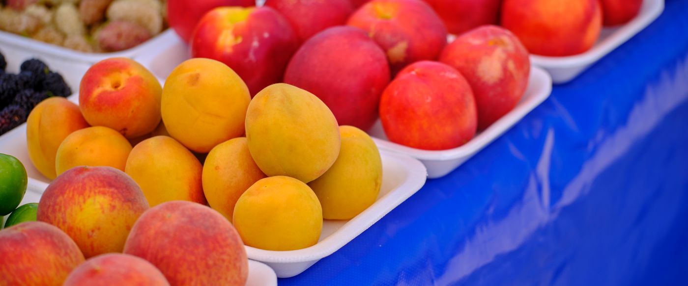 Ripe peaches and apricots, a fruity scent idea for the best rated scented candles gift