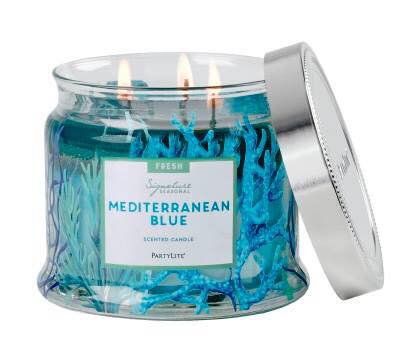 Mediterranean Blue 3-Wick Jar Candle