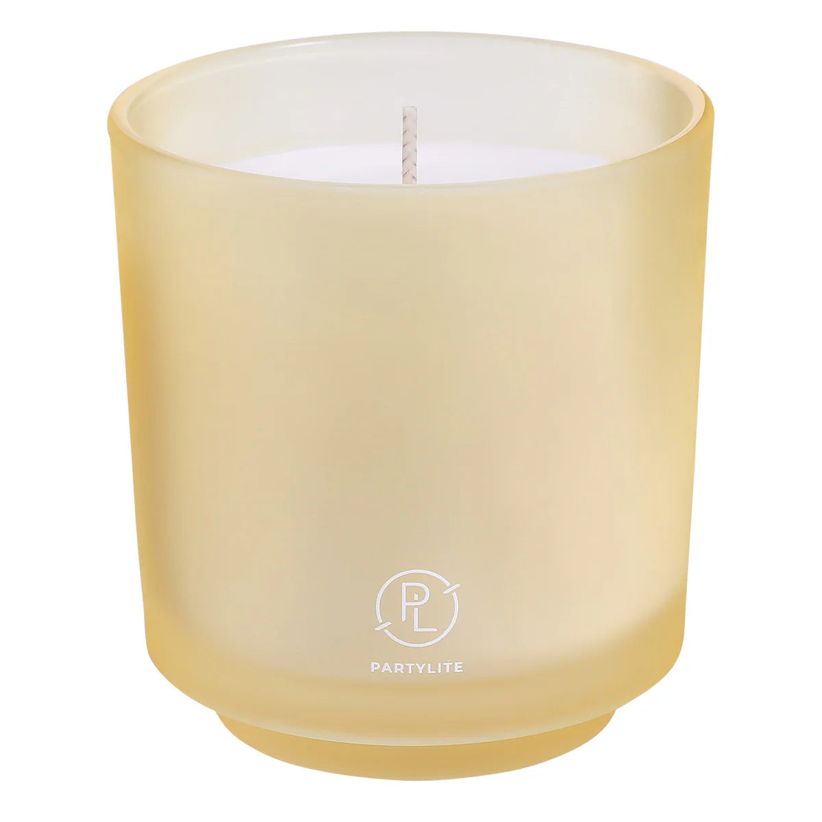 Refillable by PartyLite Frozen Camellia Jar Candle
