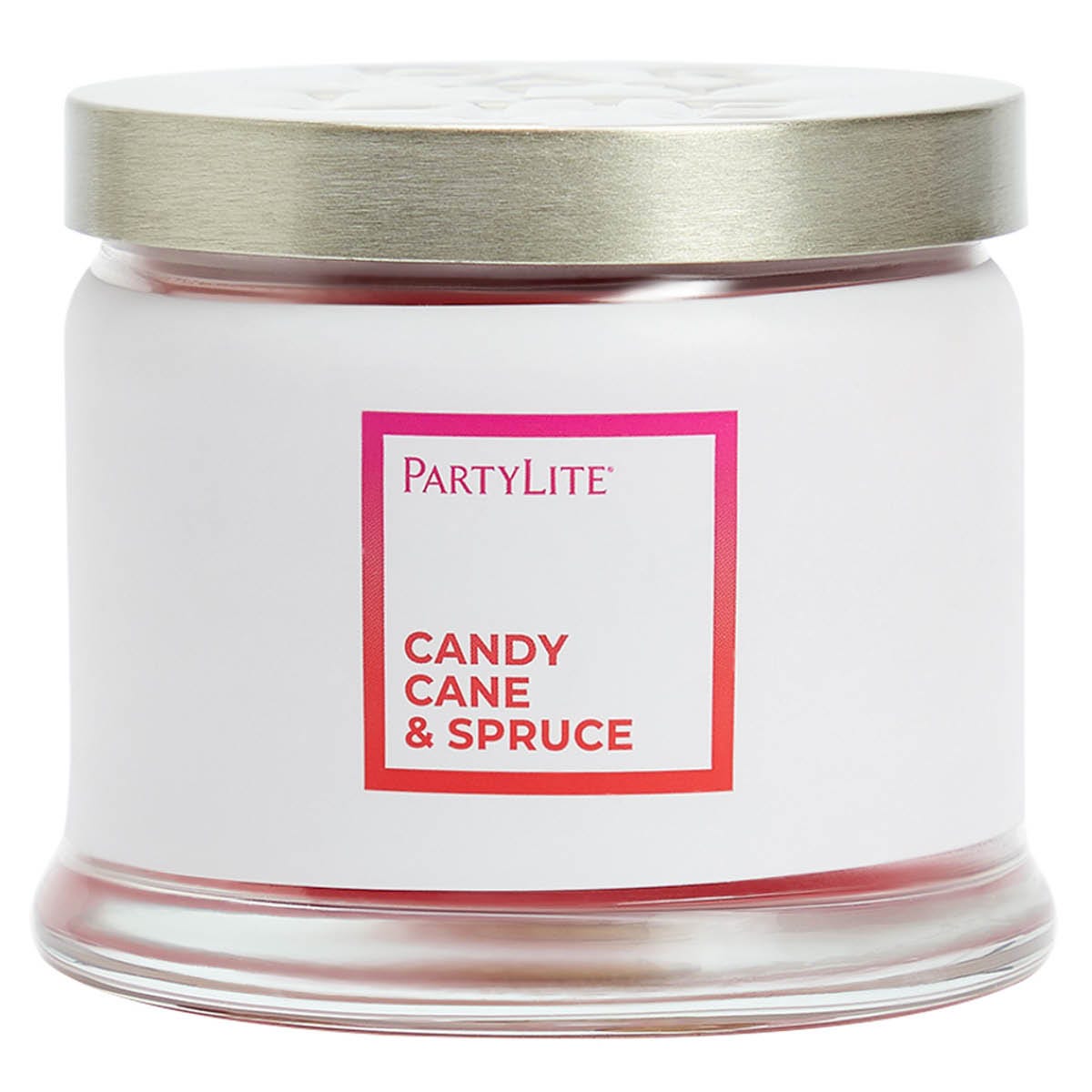 Candy Cane & Spruce 3-Wick Jar Candle