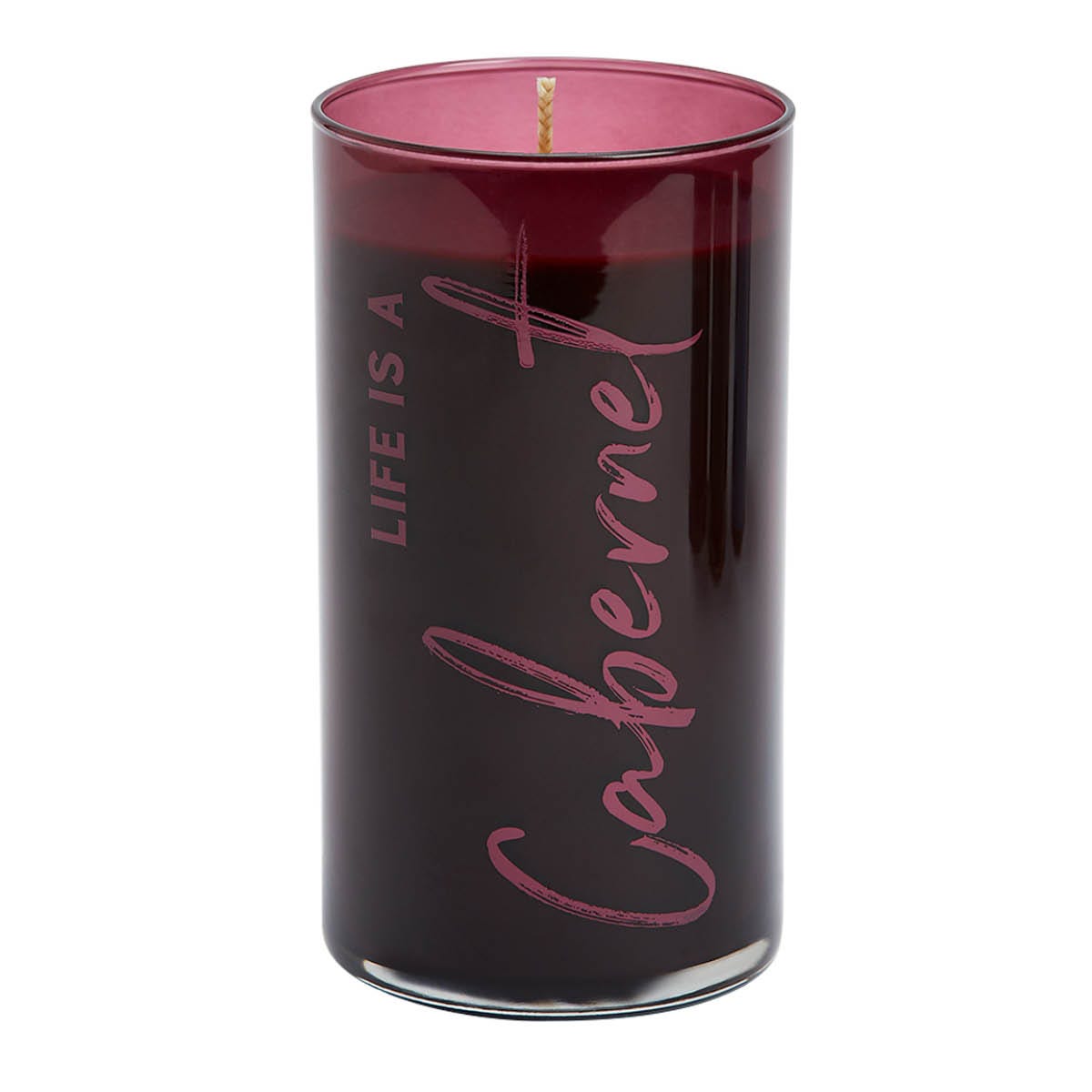 Life is a Cabernet - Dark Plum and Red Berries Scented Jar Candle