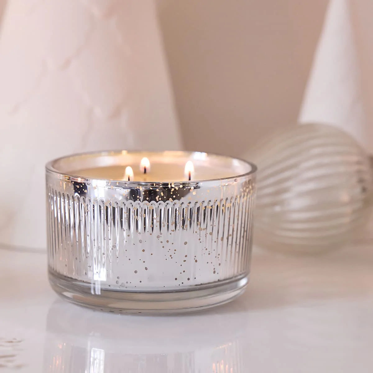 Winter Morning 3-Wick Ripple Jar Candle