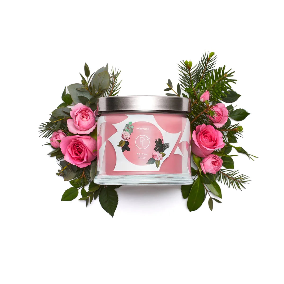 Balsam Rose 3-Wick Jar Candle