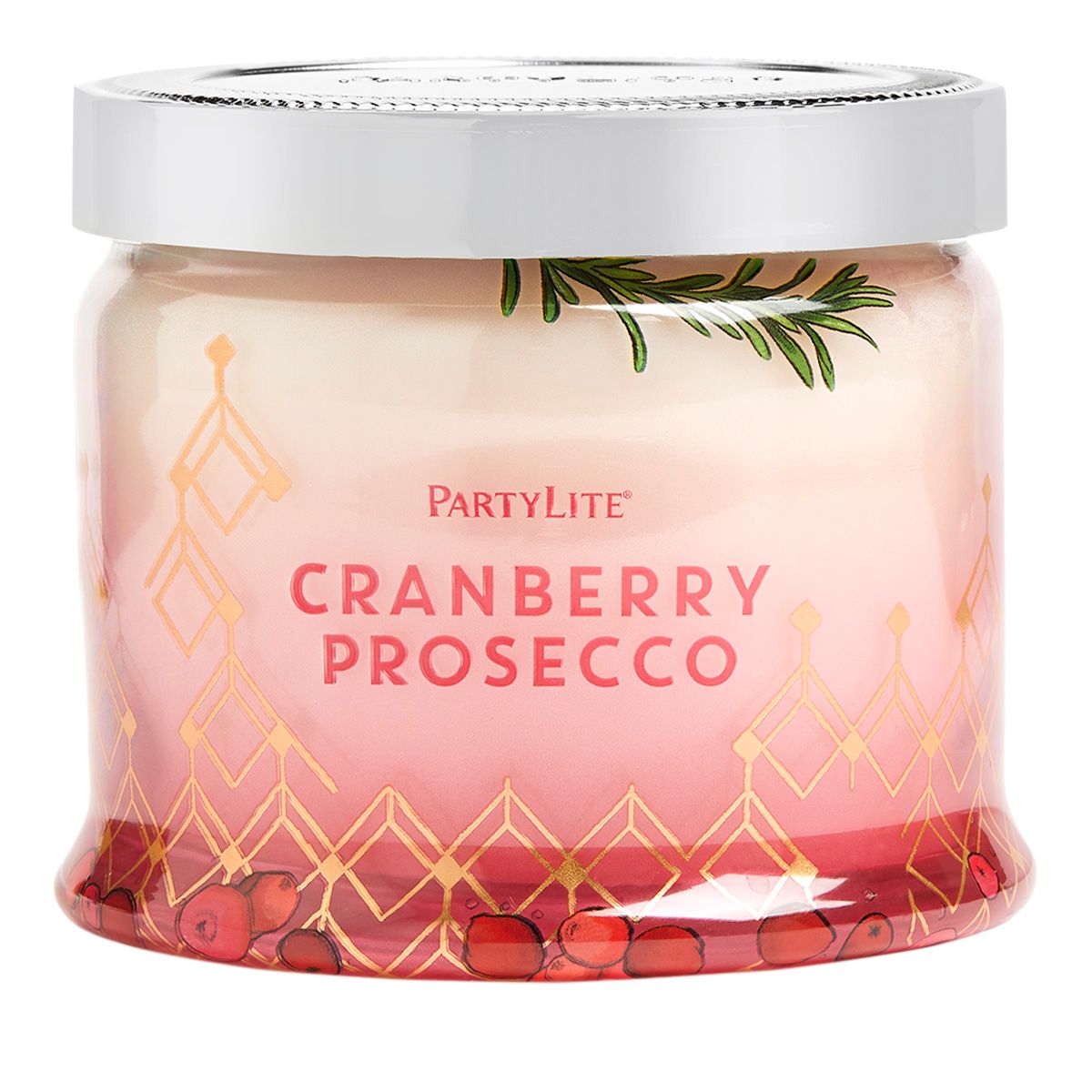 Cranberry Prosecco 3-Wick Jar Candle