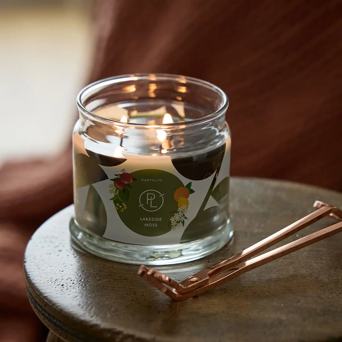 Lakeside Moss 3-Wick Jar Candle