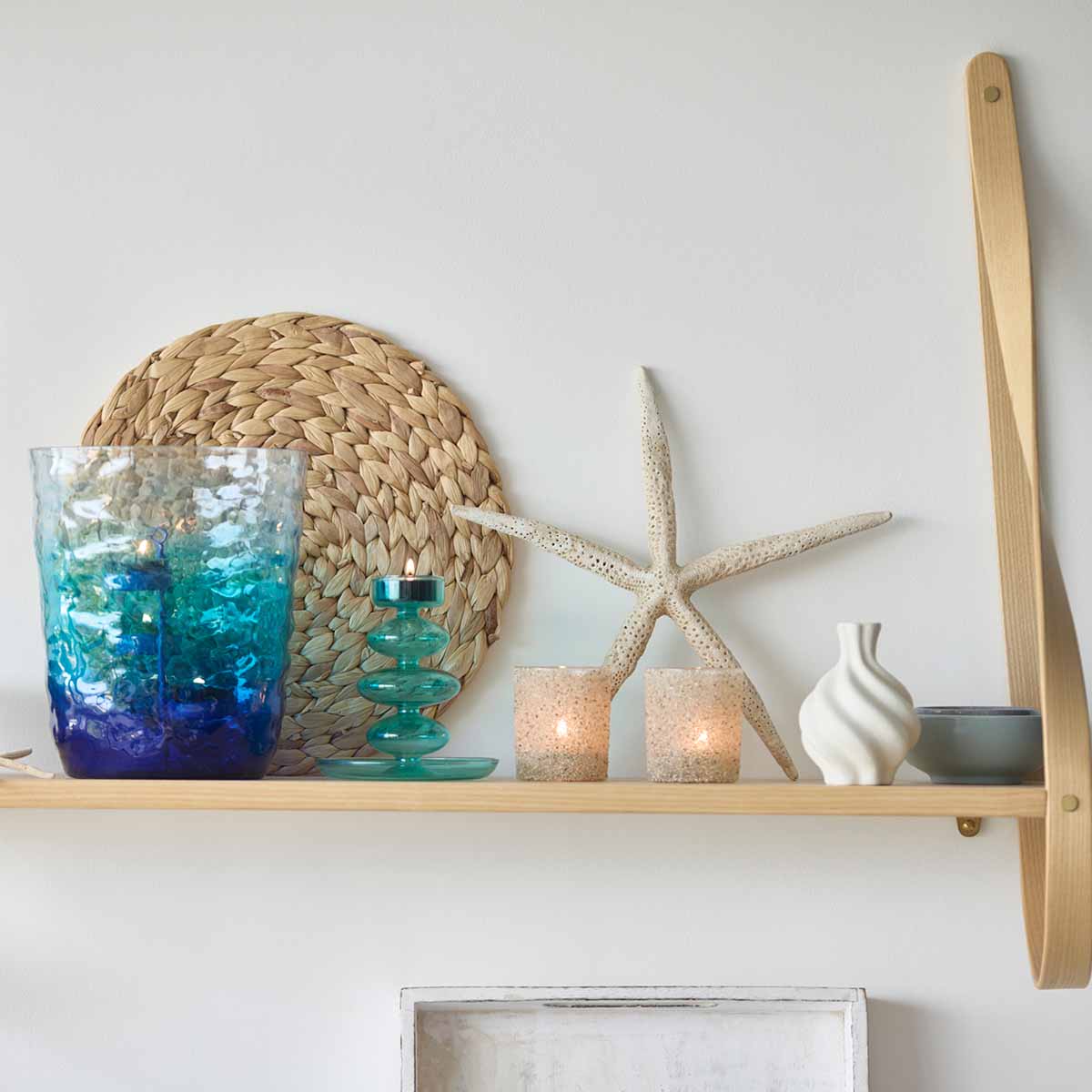 Sand Dune Tealight/Votive Holder Pair