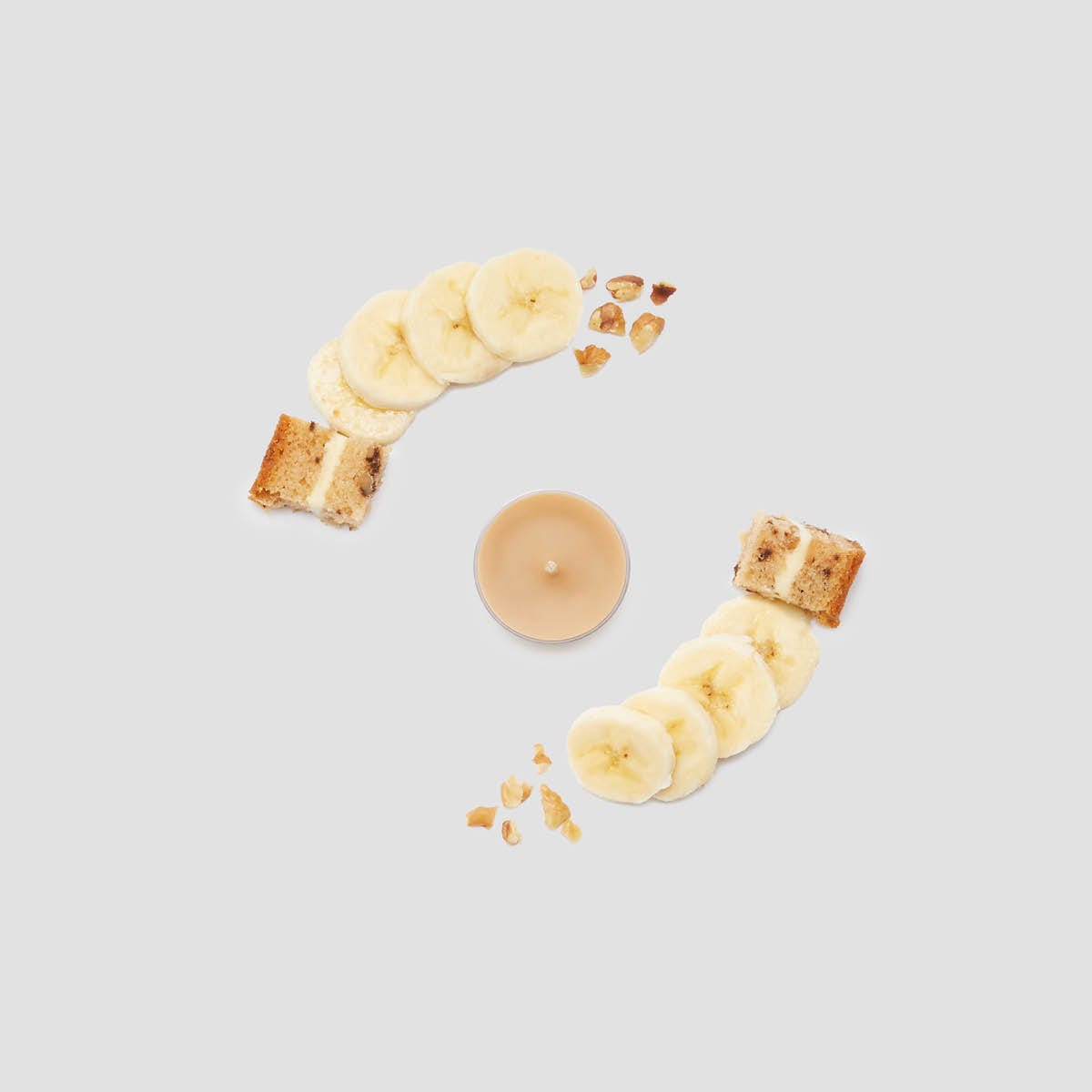 Banana Walnut Bread Universal Tealight Candles