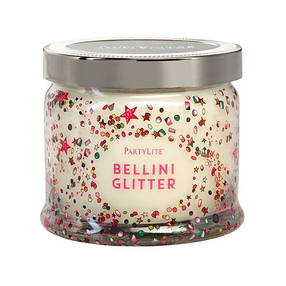 Bellini Glitter 3-Wick Jar Candle