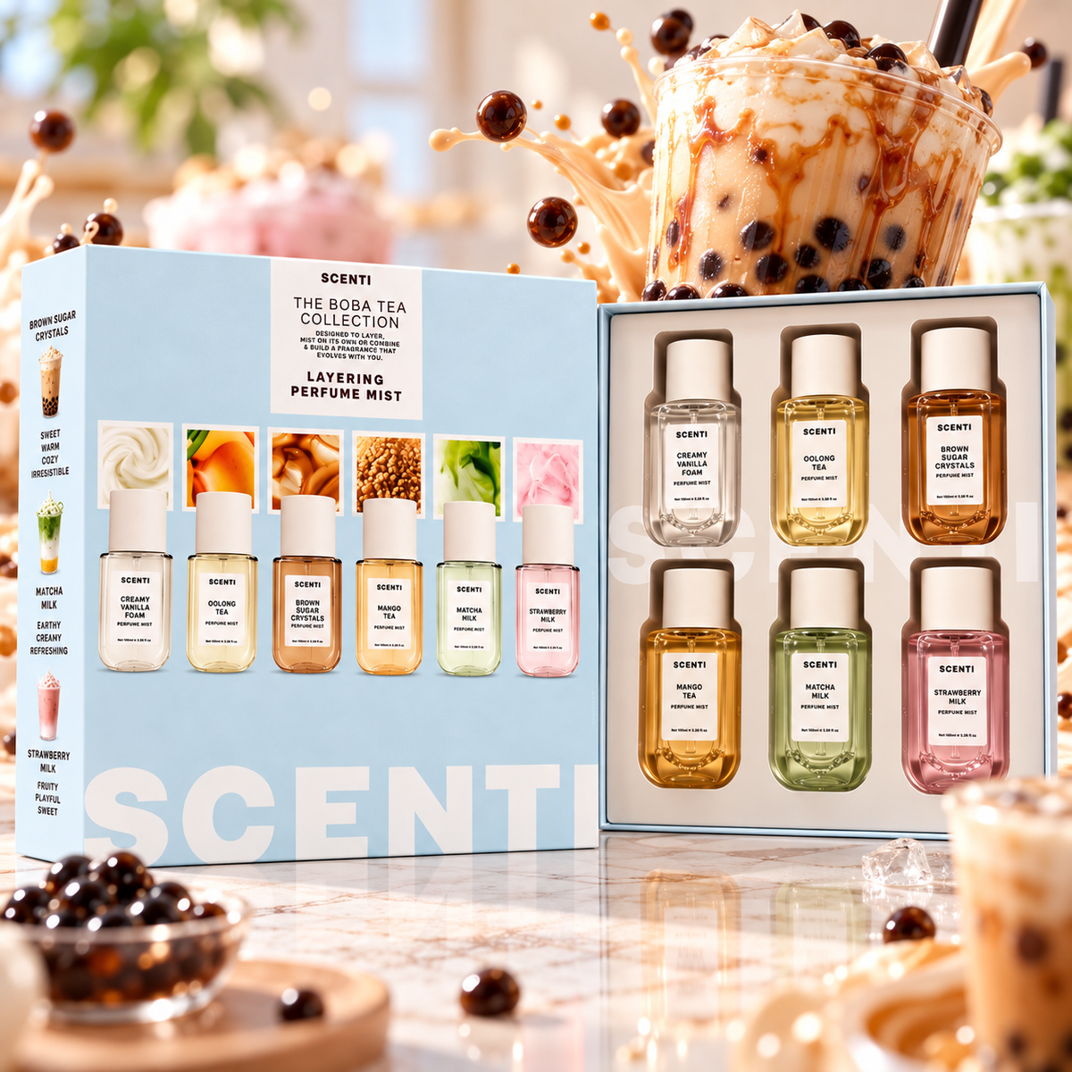 Scenti - The Boba Tea Collection - Layering Perfume Mist