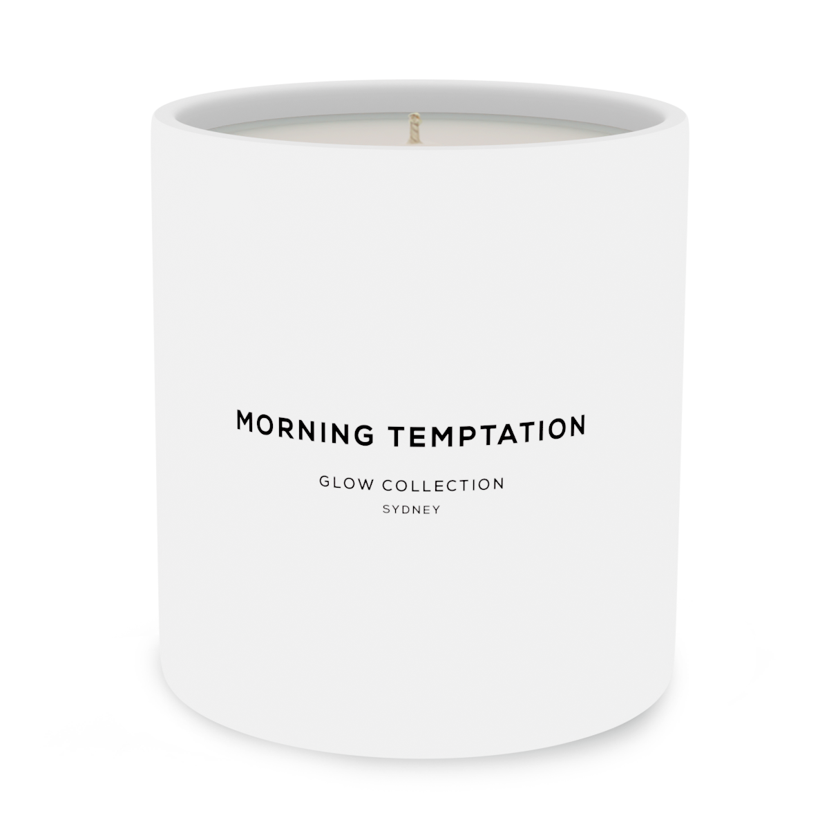 Morning Temptation - Signature Collection - Coffee Bean Scented Soy Candle 55hr Burn