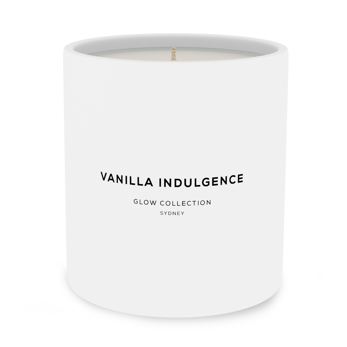 Vanilla Indulgence - Signature Collection - Vanilla Bean Scented Soy Candle 55hr Burn