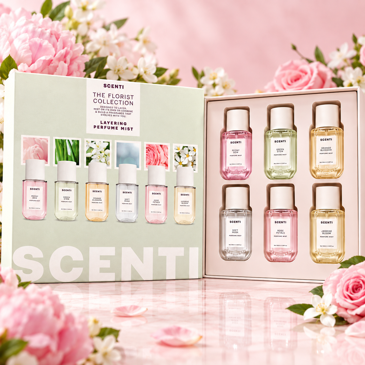 Scenti - The Florist Collection - Layering Perfume Mist