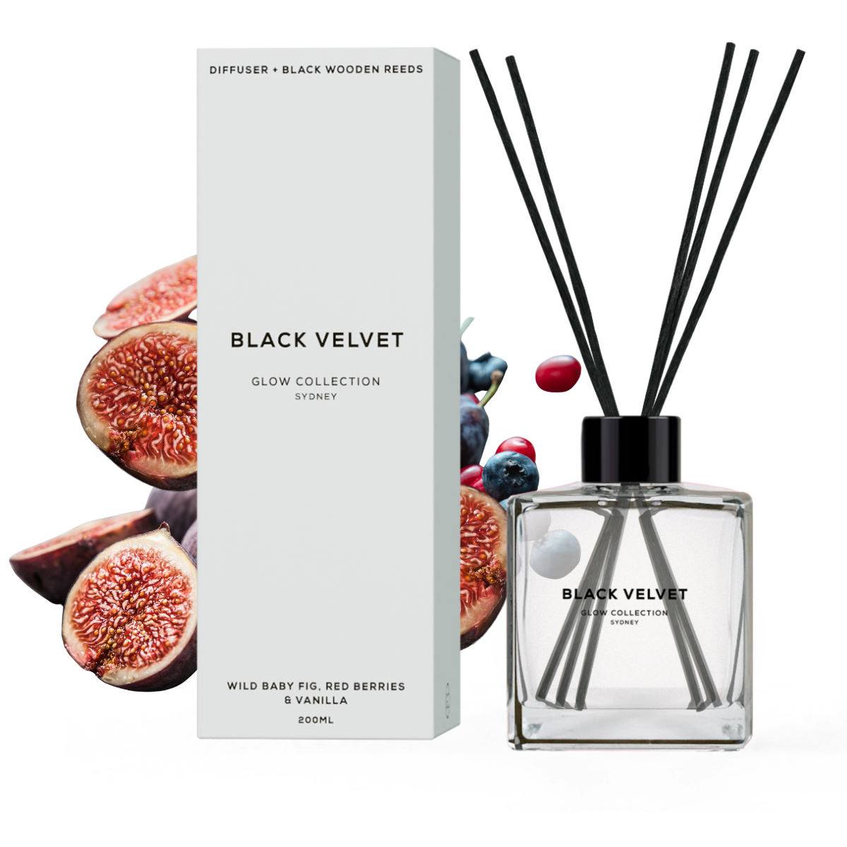 Black Velvet Reed Diffuser 200ml