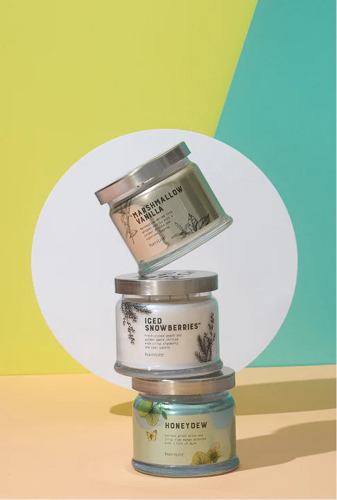 PartyLite 3-Wick Jar Scented Candles