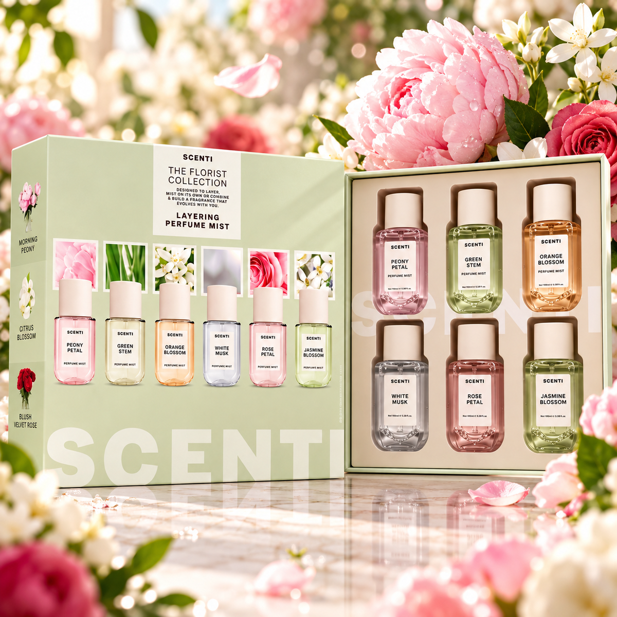Scenti - The Florist Collection - Layering Perfume Mist