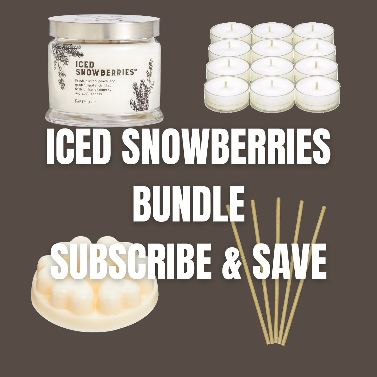 Iced Snowberries Bundle