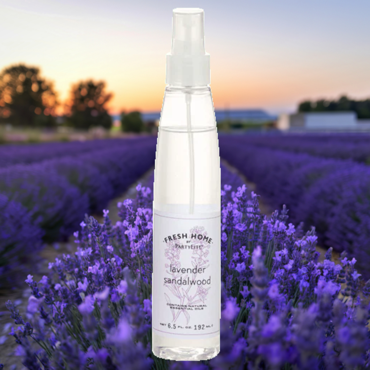 Fresh Home by PartyLite Lavender Sandalwood Linen and Room Spray