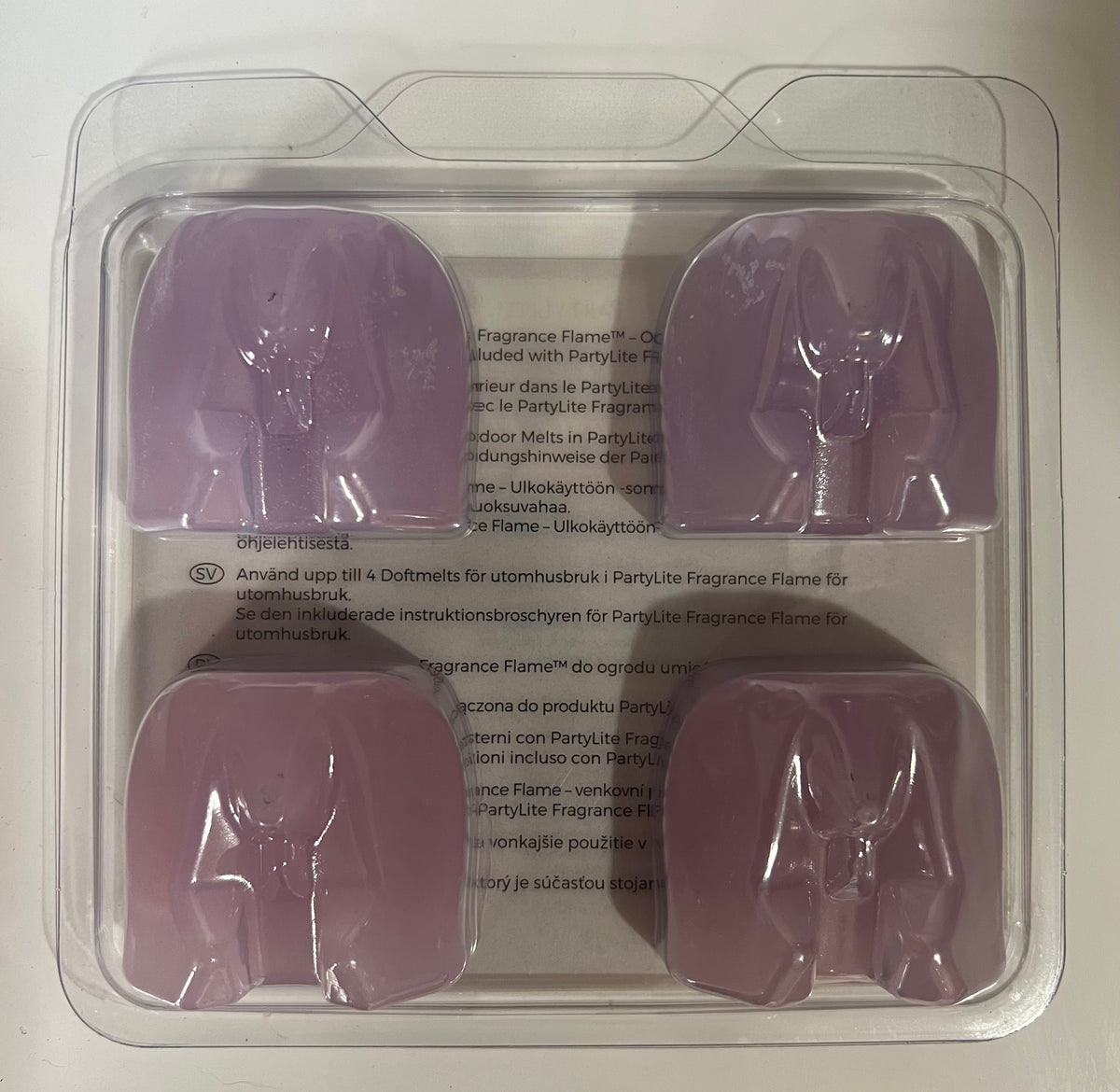 Geranium Citronella Fragrance Flame™ Wax Melts - Outdoor