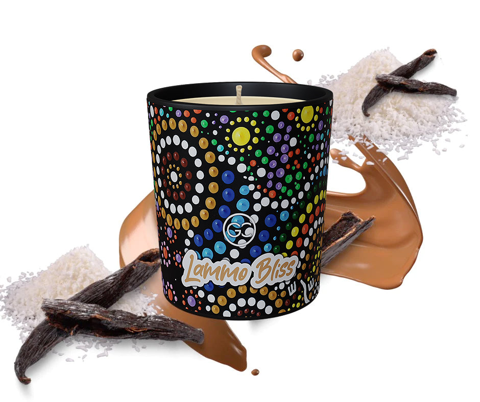 Lammo Bliss - Chocolate and Vanilla Scented Soy Paraffin Candle 40hr B ...