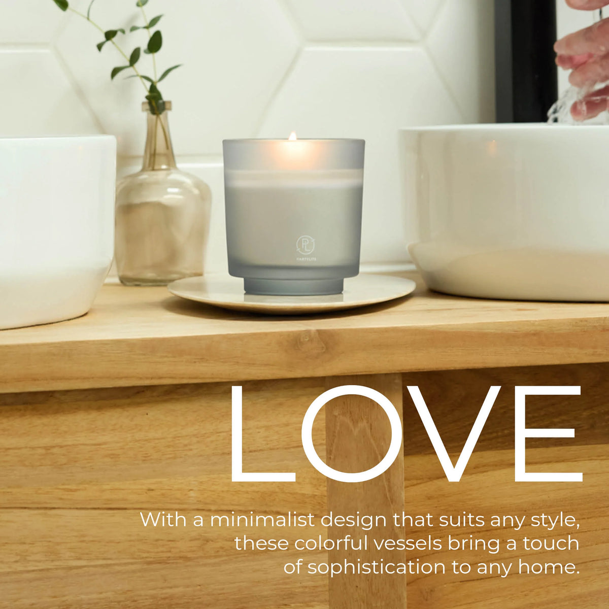Refillable by PartyLite Tamboti Woods Jar Candle