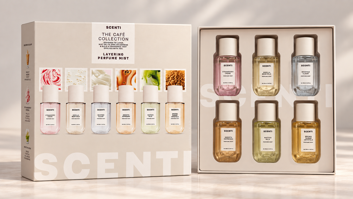 Scenti - The Cafe Collection - Layering Perfume Mist