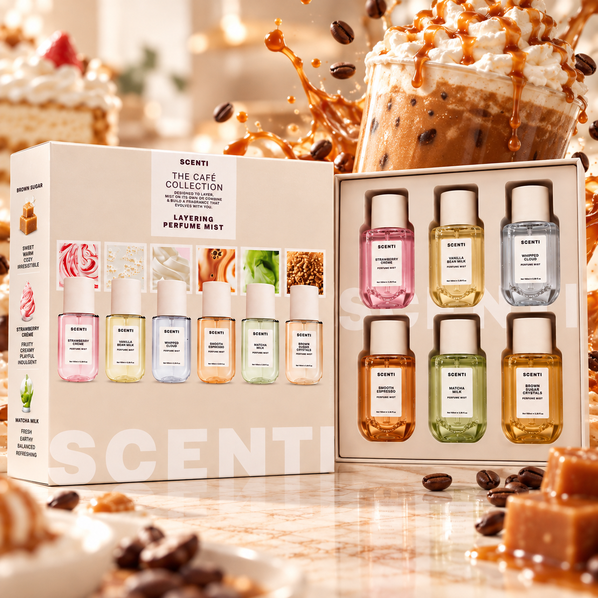 Scenti - The Cafe Collection - Layering Perfume Mist