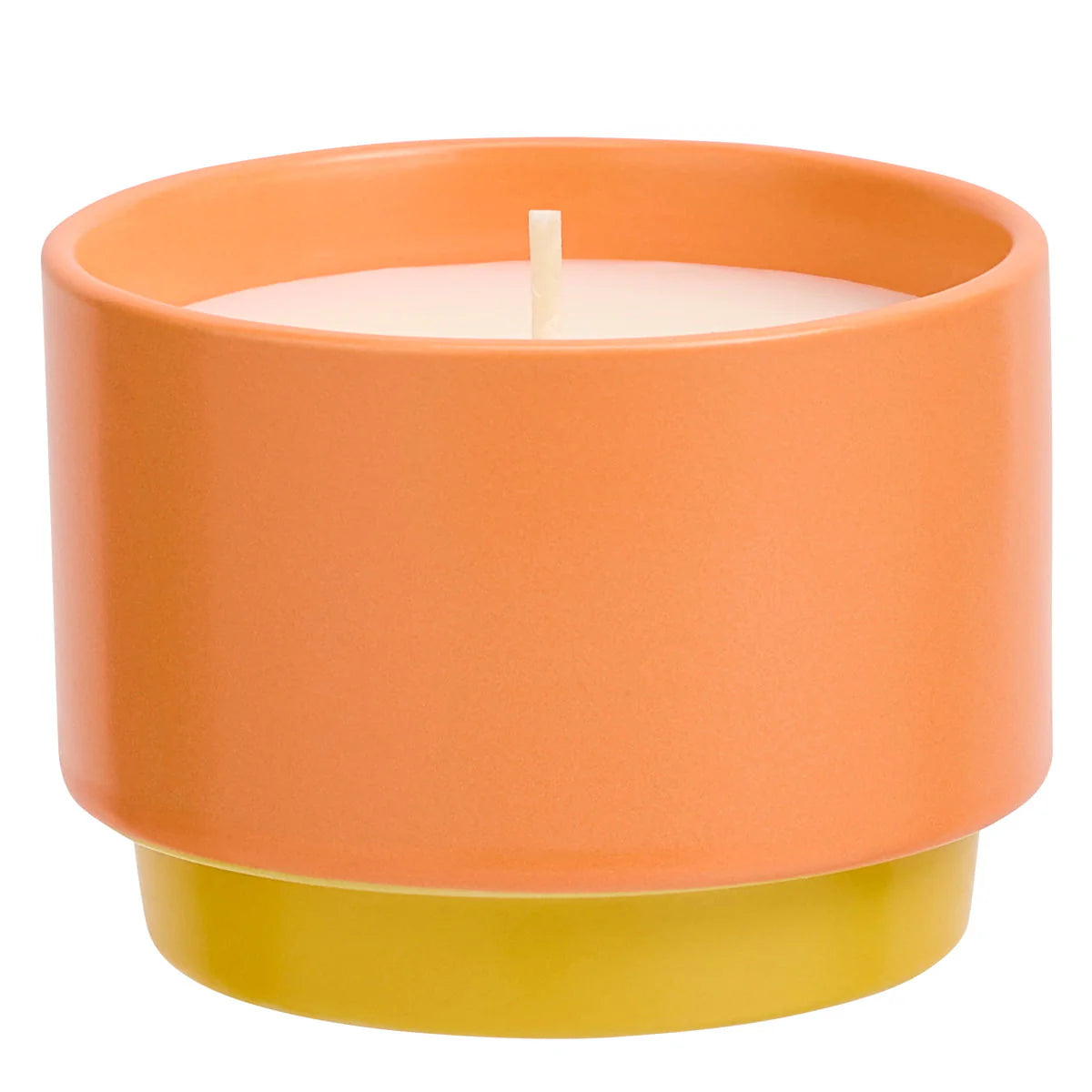 Peach Honey Citronella  Scented Two Toned 1-Wick Jar Candle