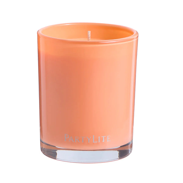 Bougie Parfumée PartyLite Marshmallow Vanilla - Parfum Gourmand Caramel Canne à Sucre, Pot En Verre Réutilisable, 220g Pour 50h De Combustion - 3