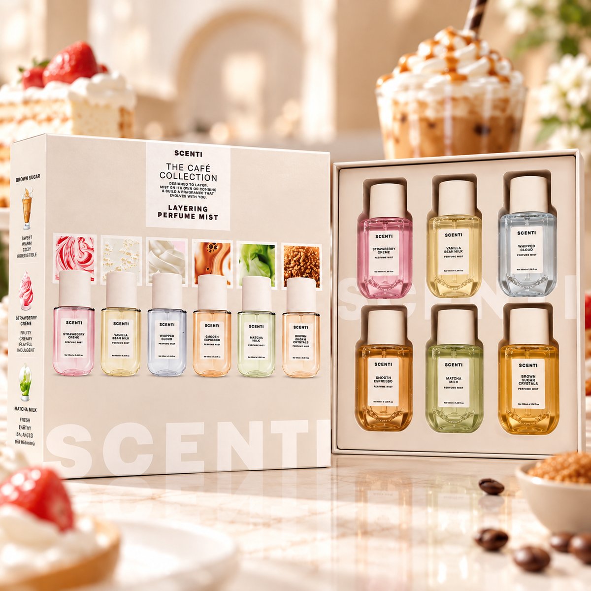 Scenti - The Cafe Collection - Layering Perfume Mist