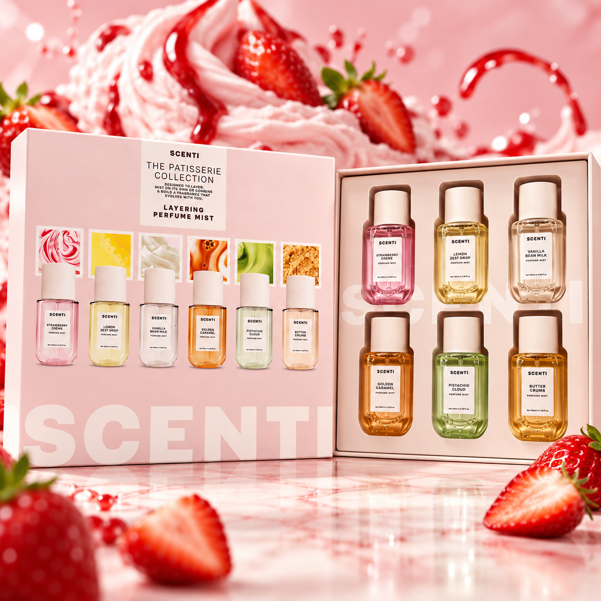 Scenti - The Patisserie Collection - Layering Perfume Mist