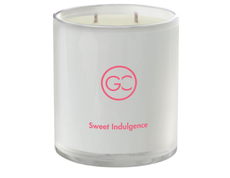 Sweet Indulgence - Raspberry &amp; Cream Scented Soy 2-Wick Grand Jar Candle