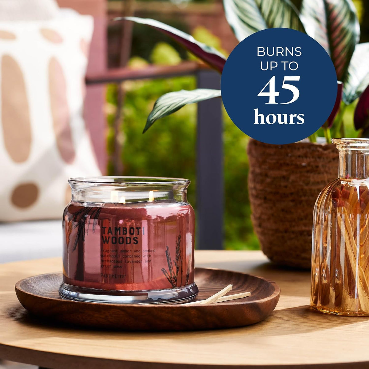 Tamboti Woods 3-Wick Jar Candle