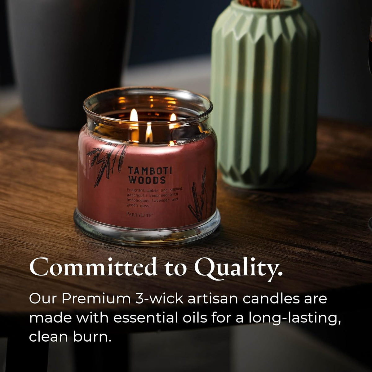 Tamboti Woods 3-Wick Jar Candle