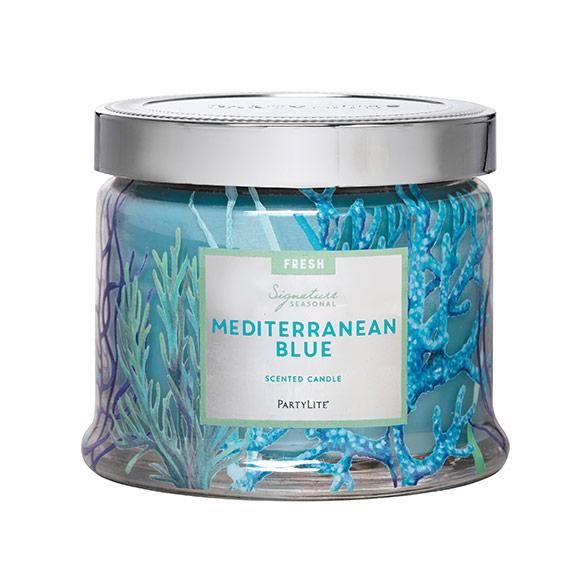 Mediterranean Blue 3-Wick Jar Candle