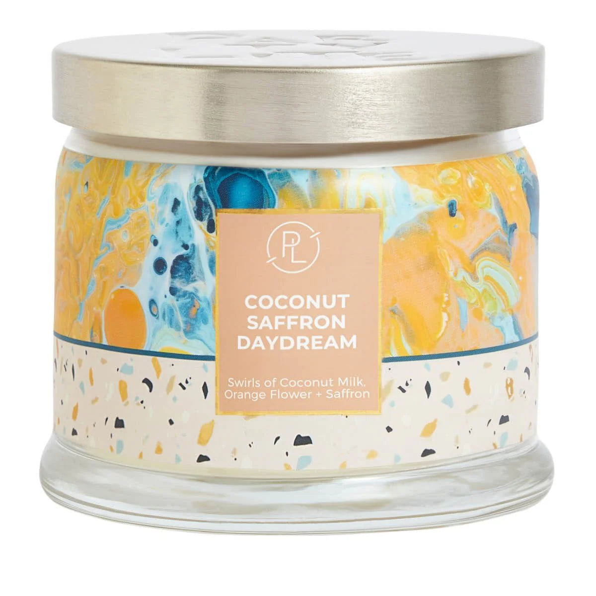 Coconut Saffron Daydream 3-Wick Jar Candle