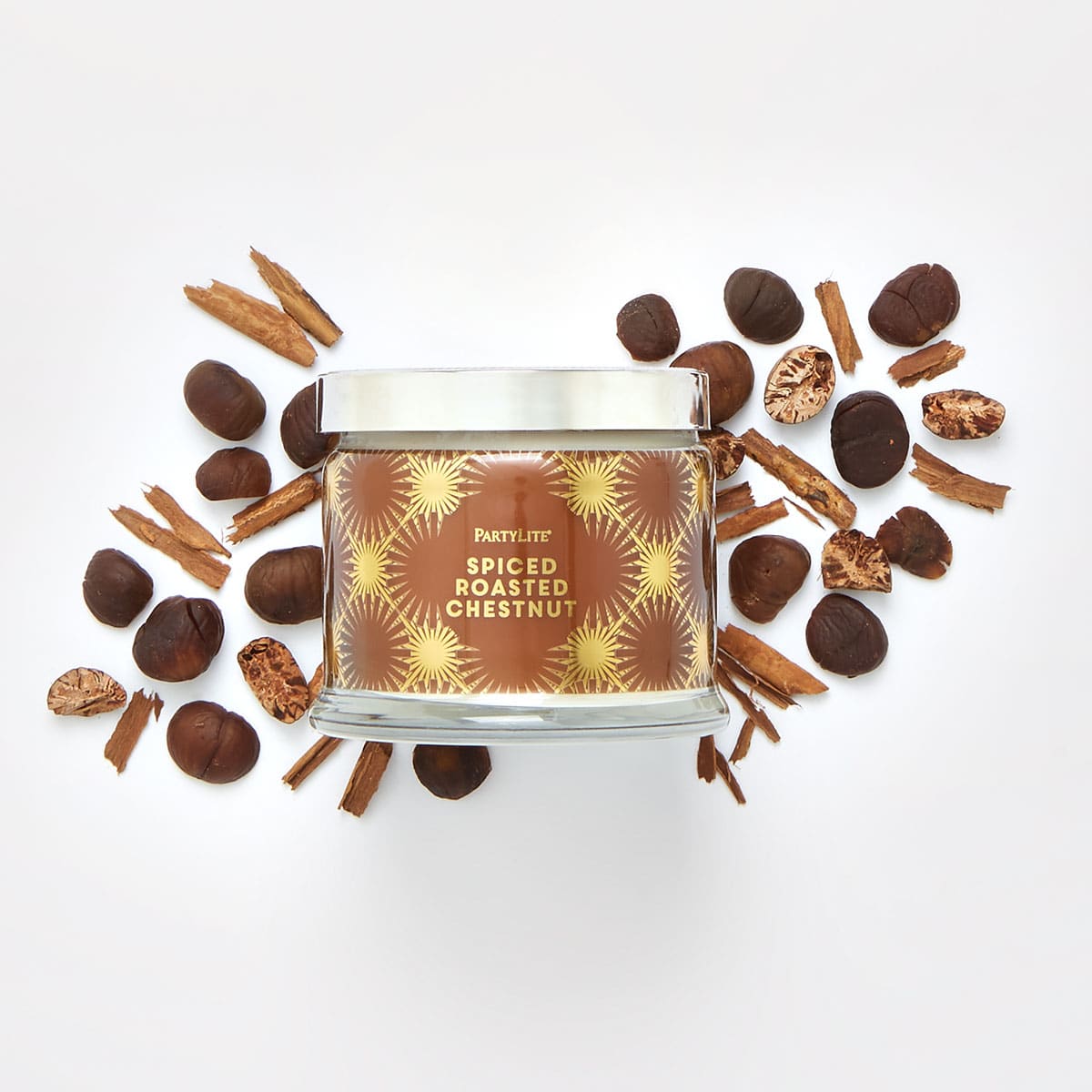 Spiced Roasted Chestnut 3-Wick Jar Candle