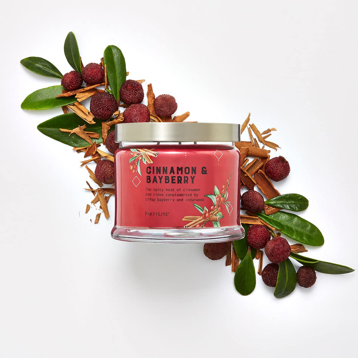Cinnamon &amp; Bayberry 3-Wick Jar Candle