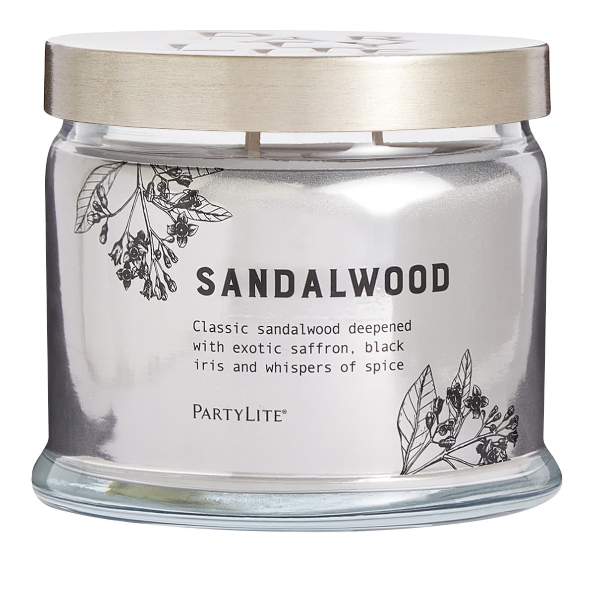 Sandalwood 3-Wick Scented Jar Candle