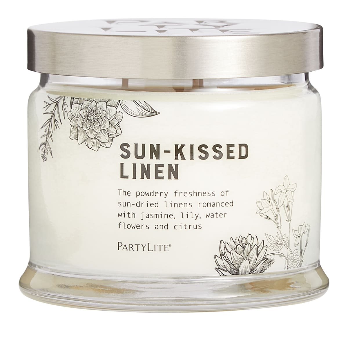 Sun-Kissed Linen 3-Wick Jar Candle