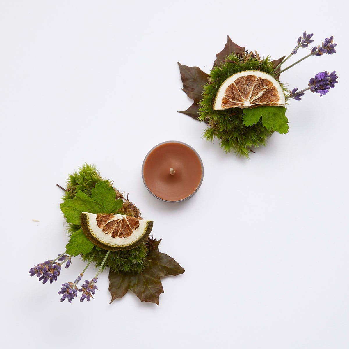 Falling Leaves Universal Tealight Candles