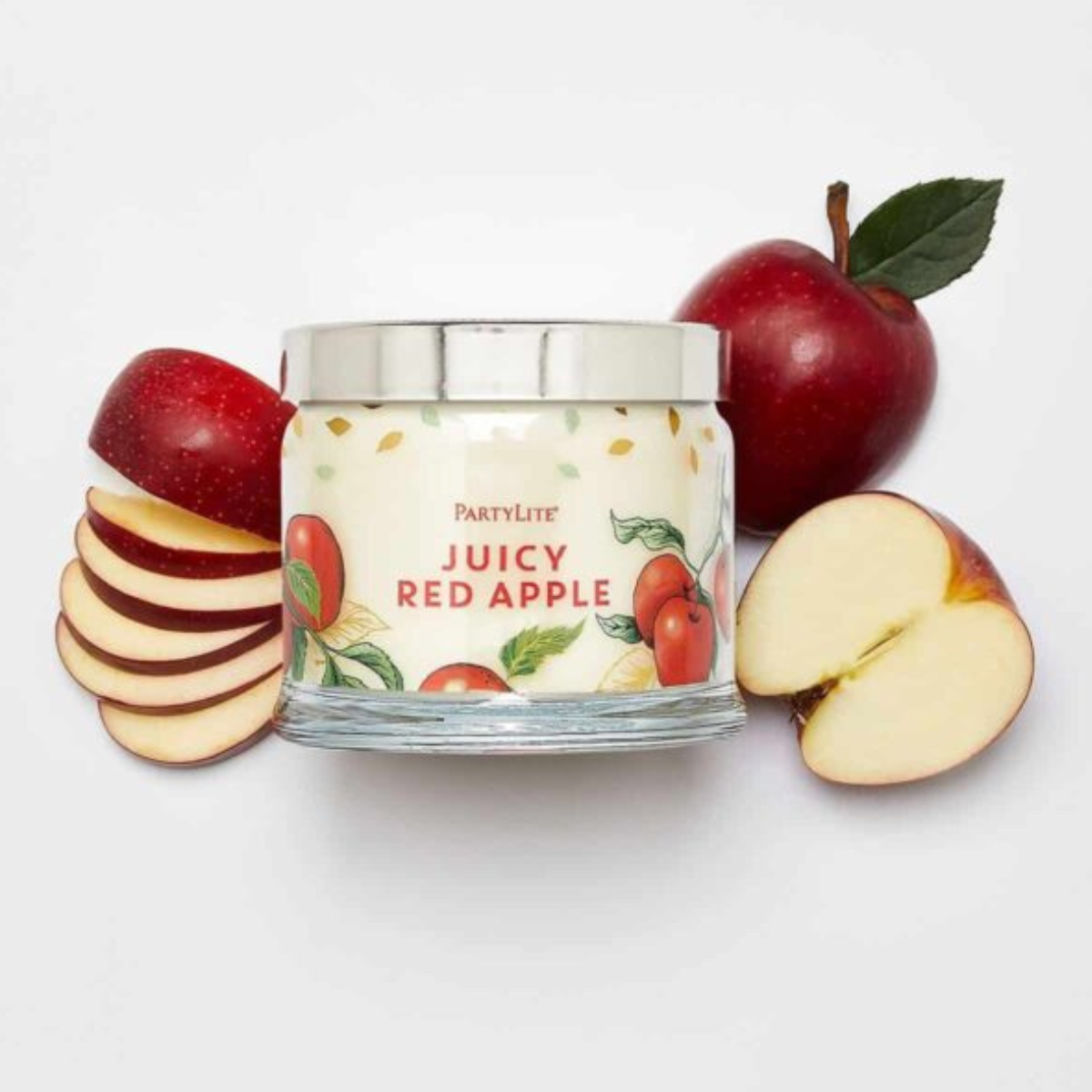 Juicy red Apple 3-Wick Jar Candle