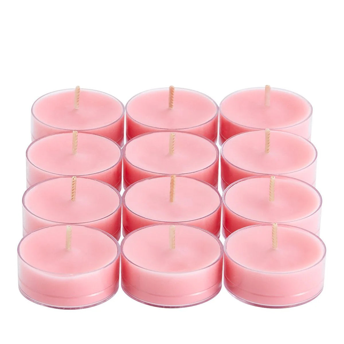 Pink Poppies &amp; Plum Universal Tealight Candles